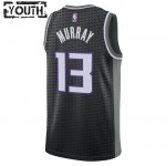 Maillot NBA Sacramento Kings Keegan Murray 13 Jordan 2022-23 Statement Edition Noir Swingman - Enfant